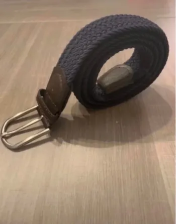 Ceinture sans trous bleu marine Celio