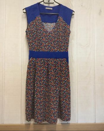 Robe fleurie col V - Kookai - 34