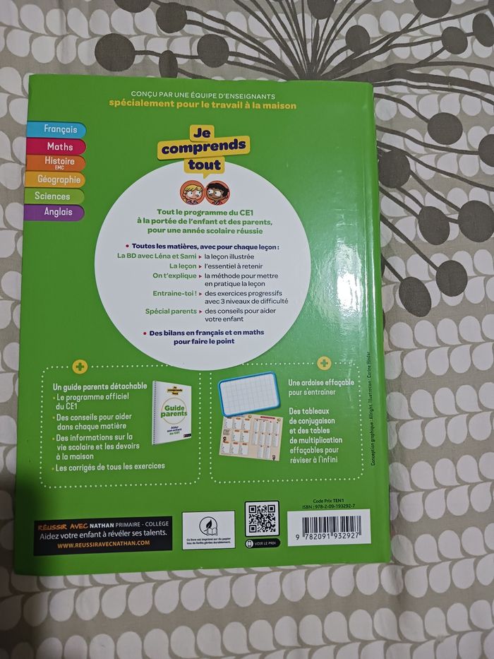 Livre je comprends tout ce1 - photo numéro 2