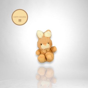 Peluche Lapin marron vintage Russ Little Cottontail A658