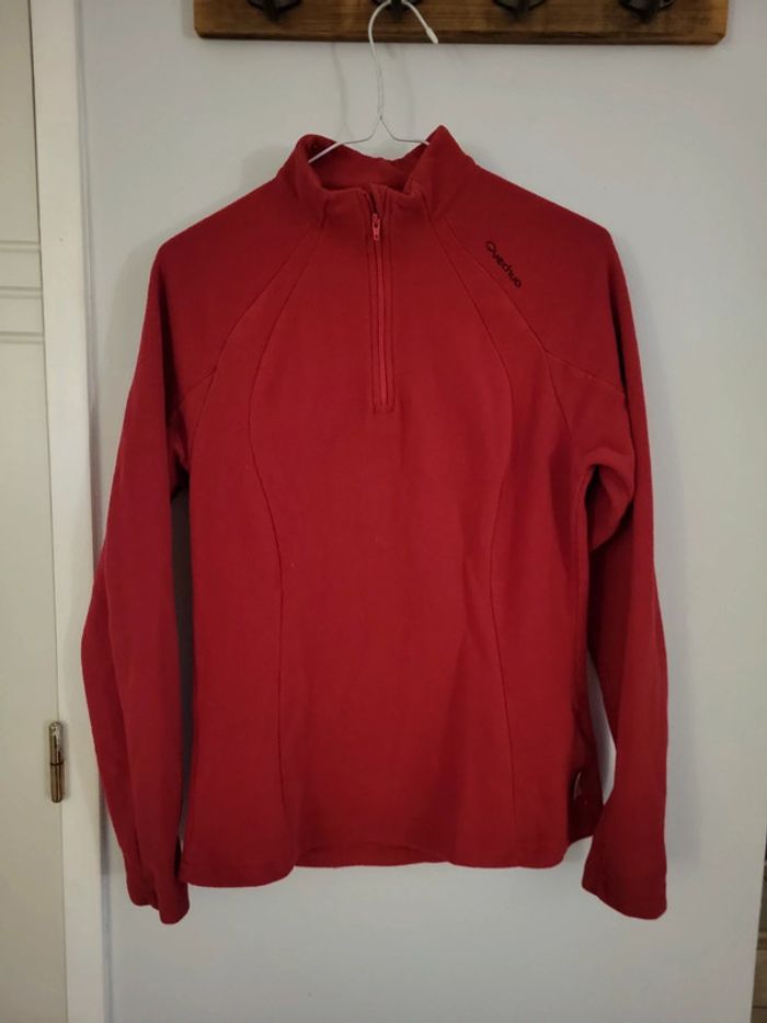 Quechua pull polaire rose taille M 38