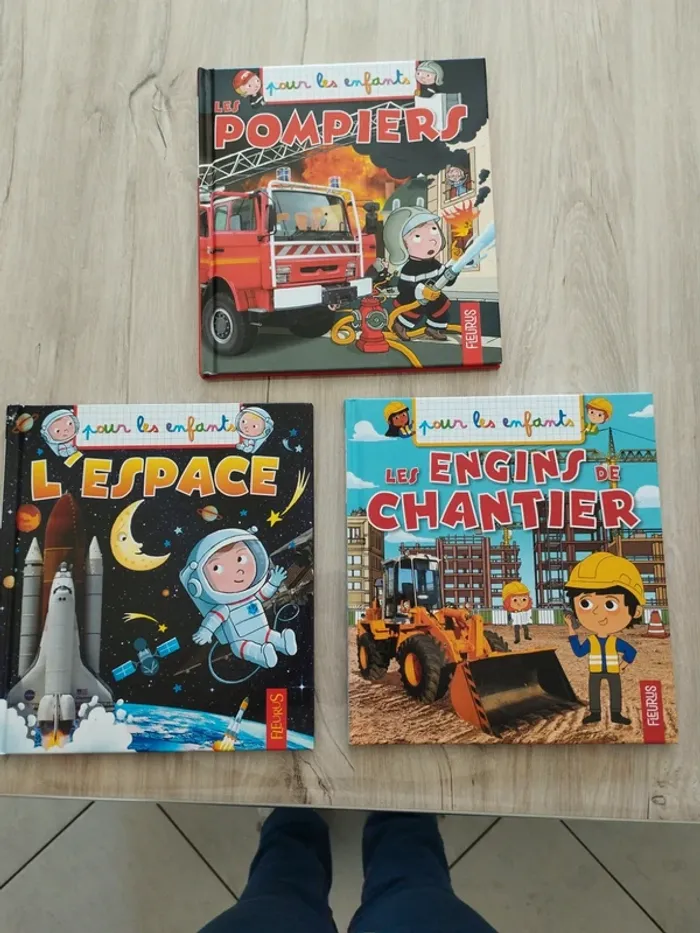 Lot de 3 livres "pour les enfants" - Éditions Fleurus