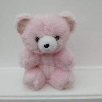 Ours rose rayé Tartine et chocolat 