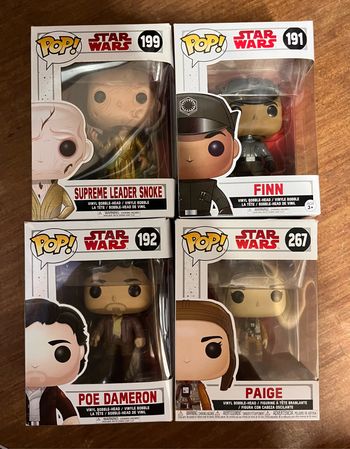 Lot funko pop star wars