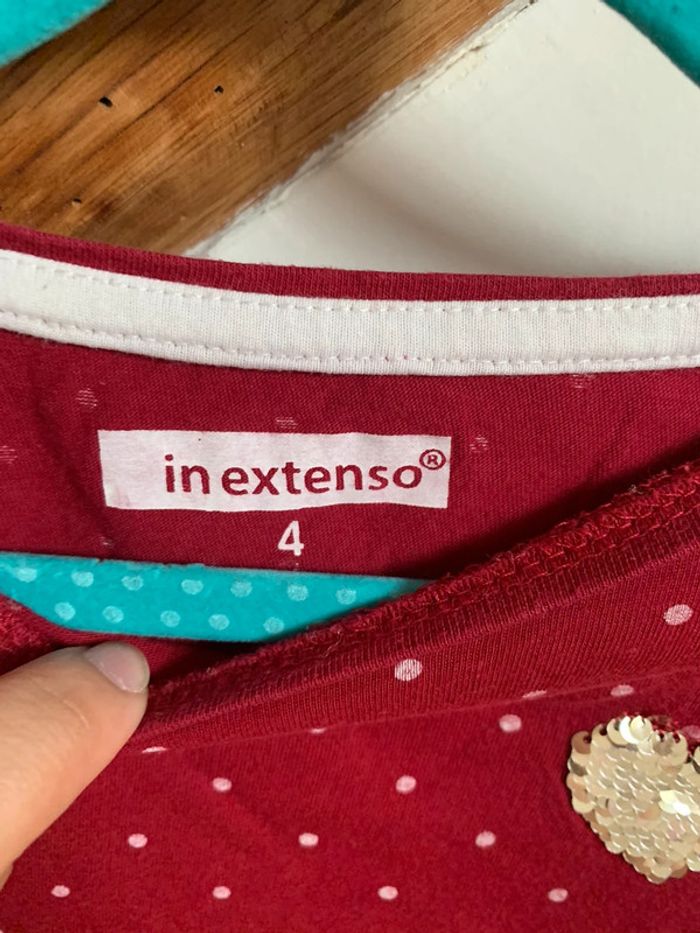 T shirt 4 ans / In extenso - photo numéro 3