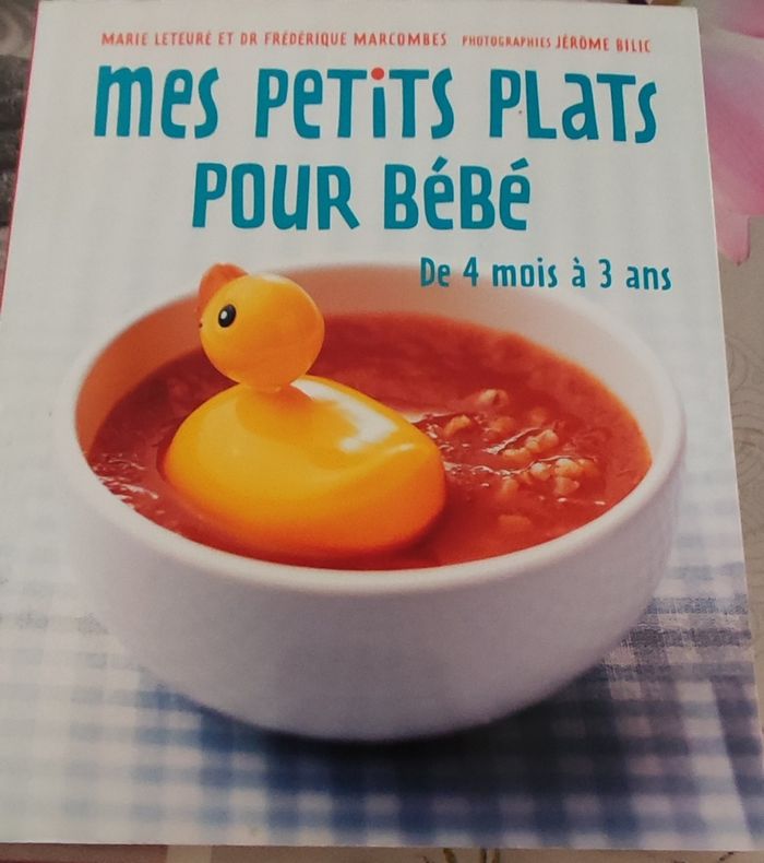 Mes petits plats pour bébé
