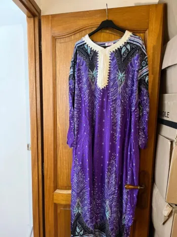 Robe/djellaba  violet XXXl