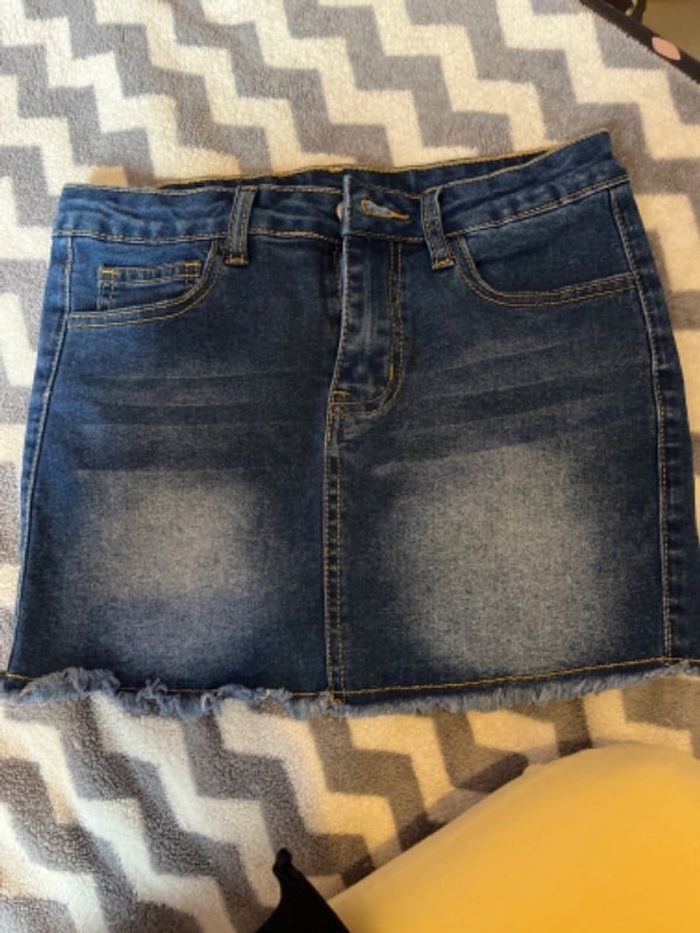 Jupe en jeans