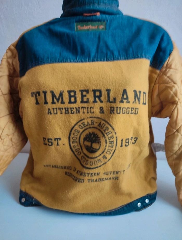 Veste en jean  Timberland - Taille 12 (équiv. M/L femme) - photo numéro 2