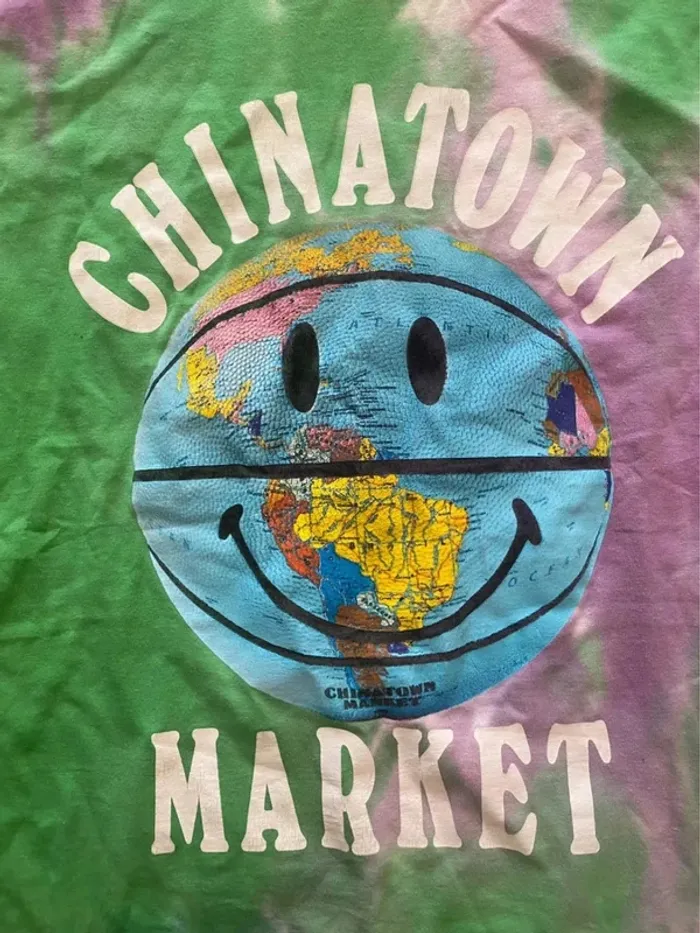 T-shirt tie and dye China Town Market taille M - photo numéro 4