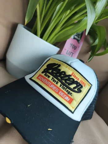 Casquette Trucker Western bordeaux