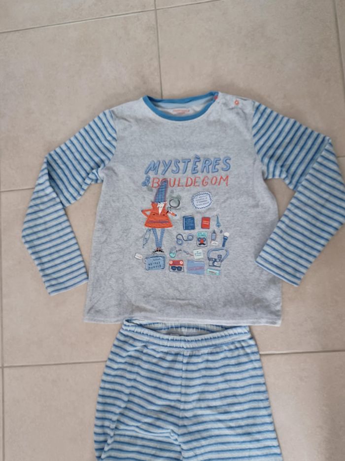Pyjama velours Sergent major 10 ans - photo numéro 2