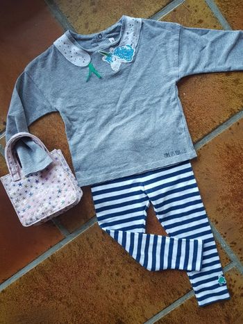 Ensemble mi saison fille catimini 3ans