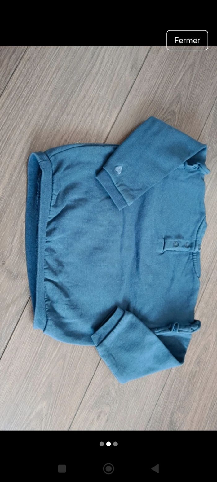 Pull bleu - photo numéro 2