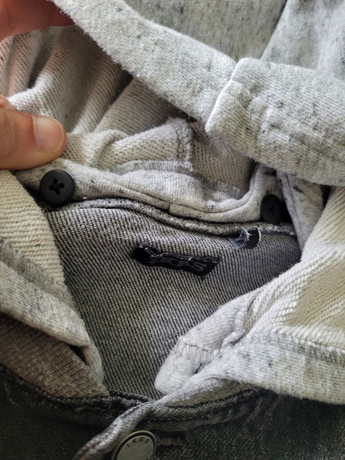 veste en jeans ikks  10ans  (15e) - photo numéro 7