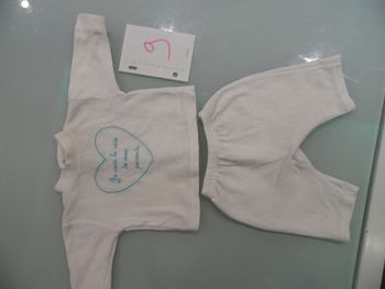 pyjama 1 mois 2 pieces