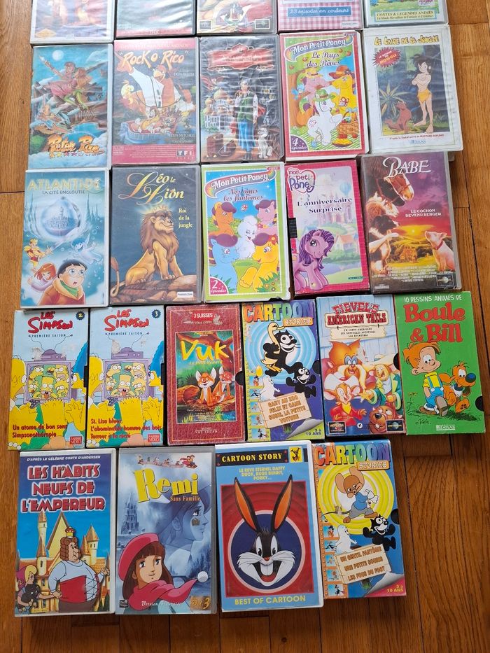 Gros lot cassette vidéo VHS pour magnetoscope - photo numéro 2