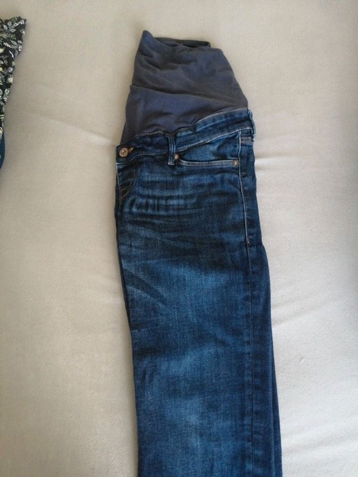 Jean de grossesse h&m denim - photo numéro 2