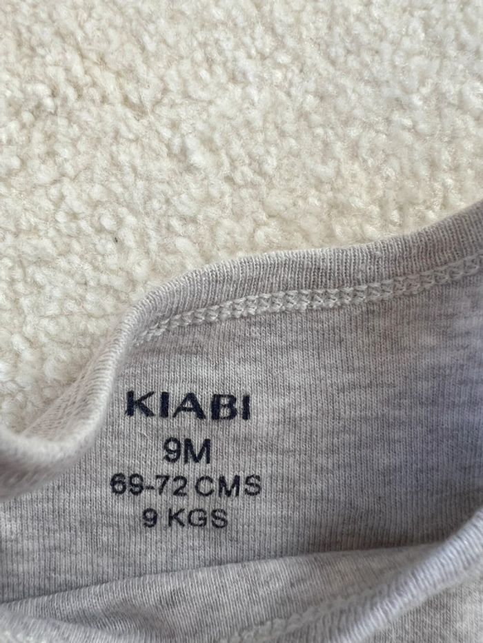 Body à bretelles gris super héros 9 mois kiabi - photo numéro 2