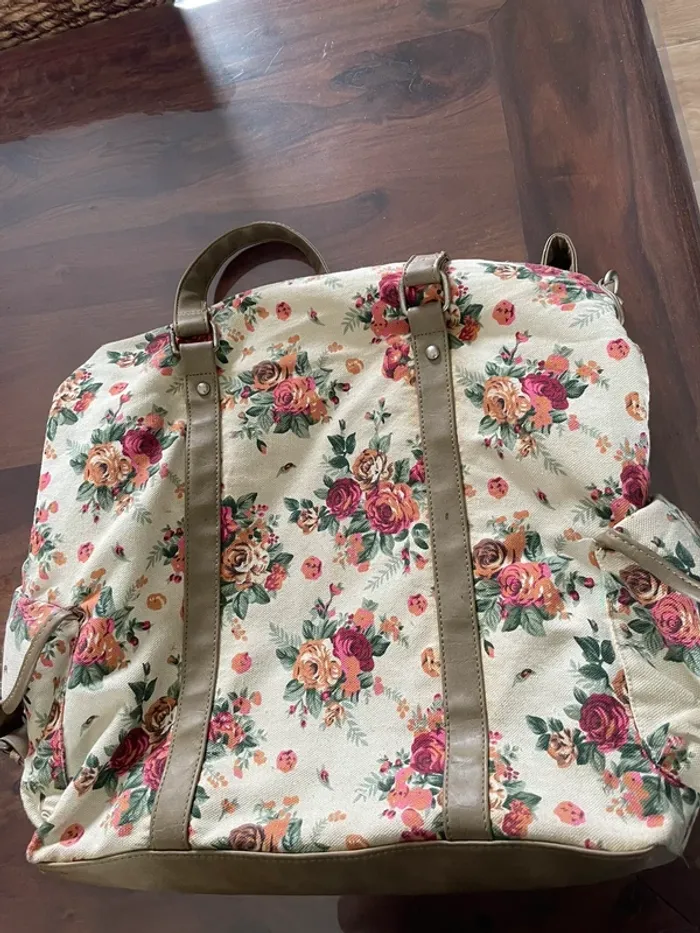 Sac à main à fleurs - photo numéro 6