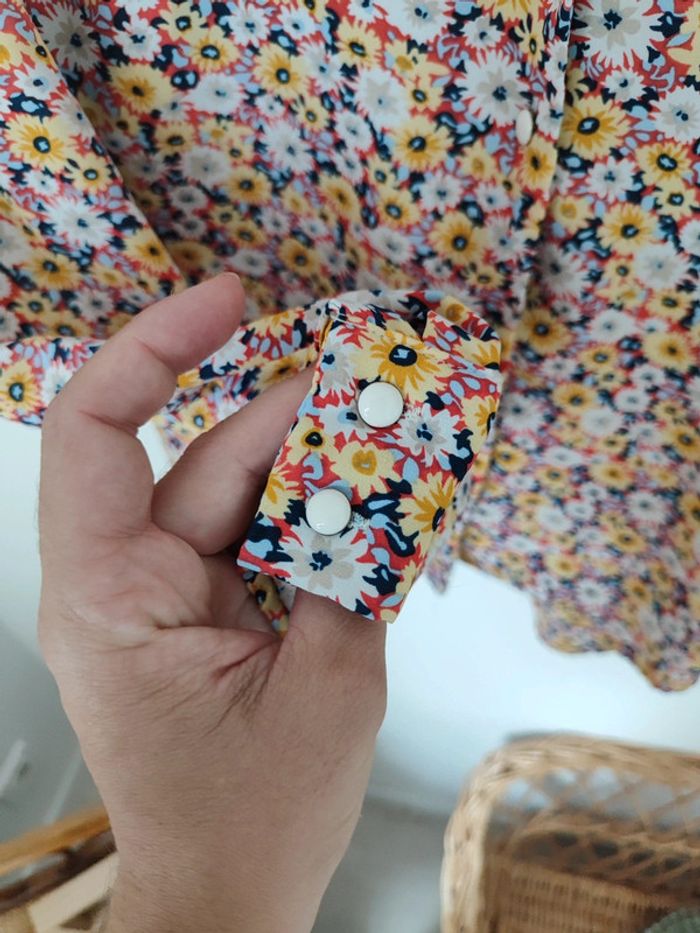 Blouse imprimé rétro - photo numéro 6
