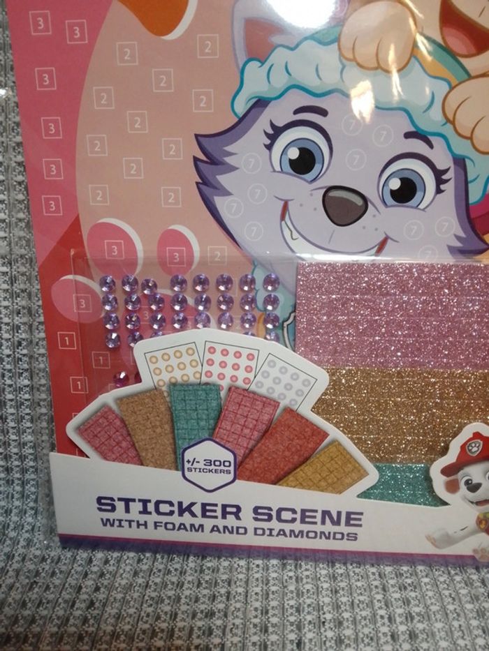 Sticker Scène x2 Paw Patrol/ Pat'Patrouille - photo numéro 2