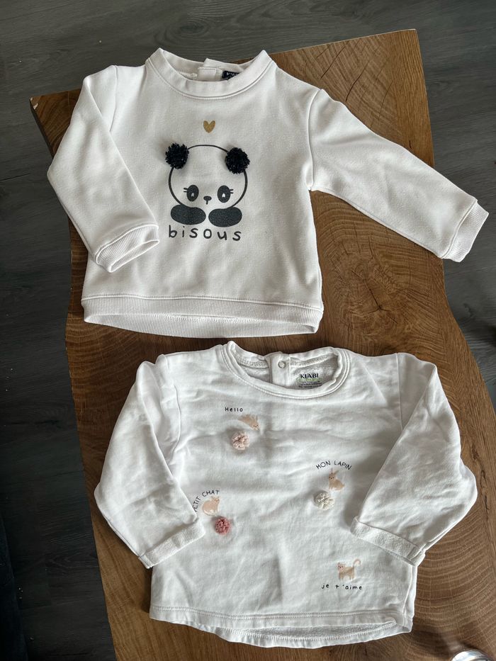 Lot pulls chauds fille