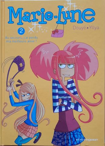 BD Marie-Lune tome 2 - au secours, j'ai perdu ma meilleure amie