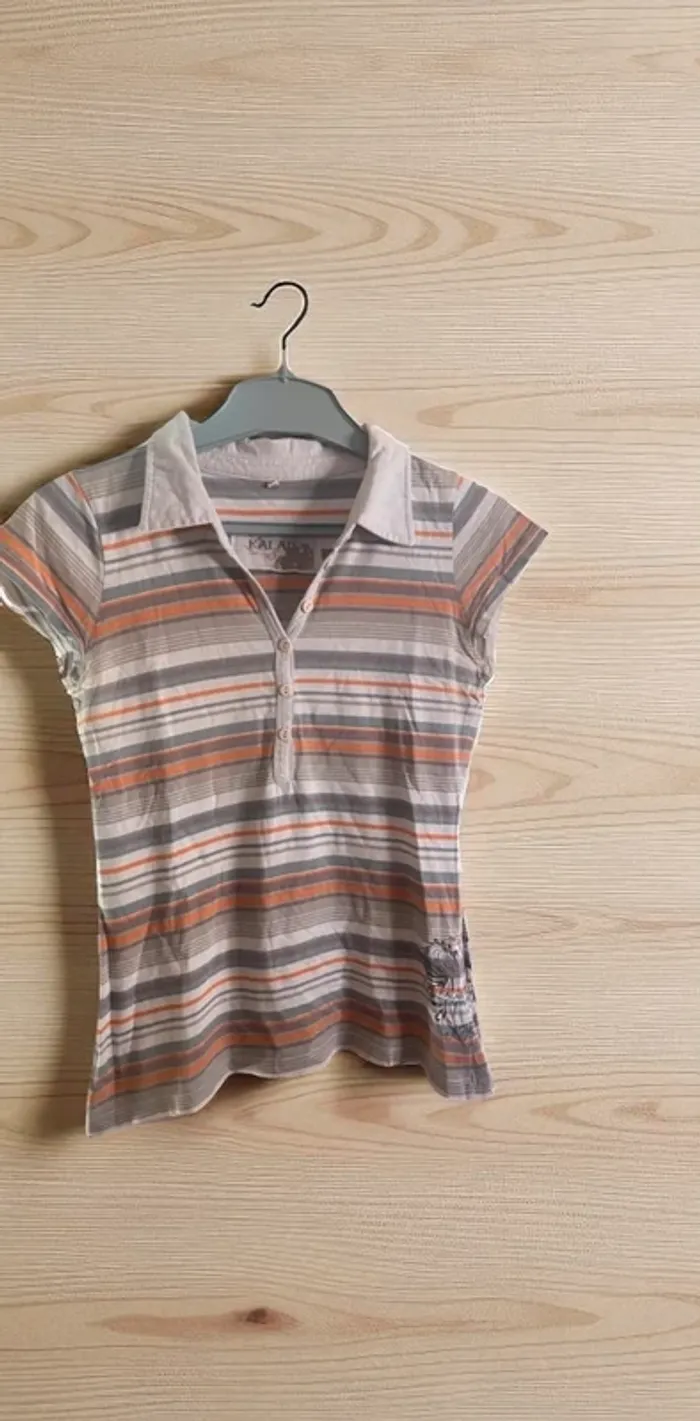 🧡 Polo Femme Kalais - Élégance et Confort 🧡