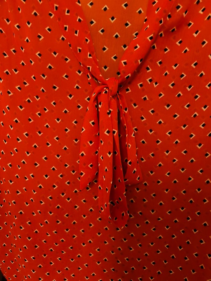 Blouse voile femme taille 38 Atmosphere - photo numéro 2