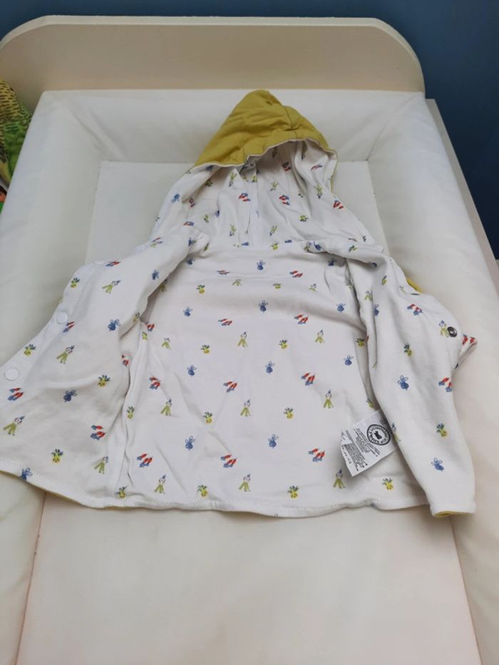 Gilet 9 mois reversible compagnie des petits - photo numéro 4
