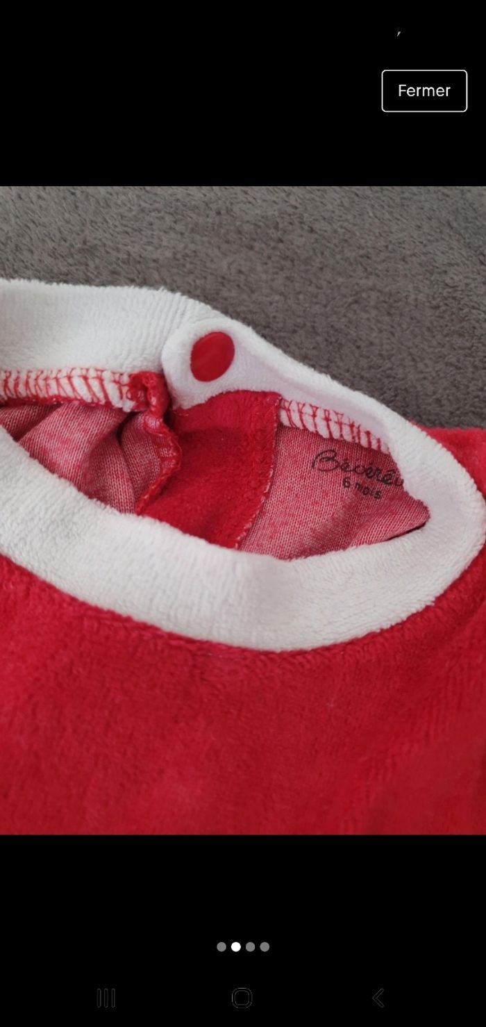 Pyjama père Noël - photo numéro 2