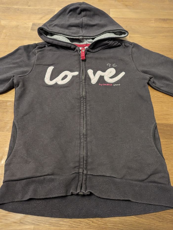 Gilet zippé fille 8 ans Okaïdi - photo numéro 4