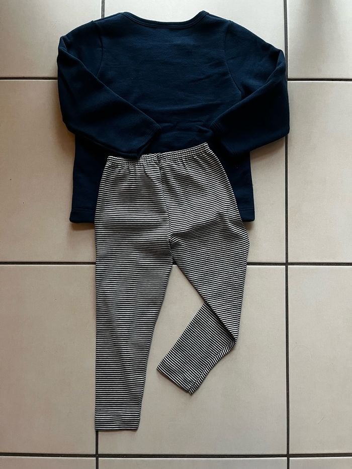 Pyjama petit bateau neuf sans étiquette 2 ans - photo numéro 3