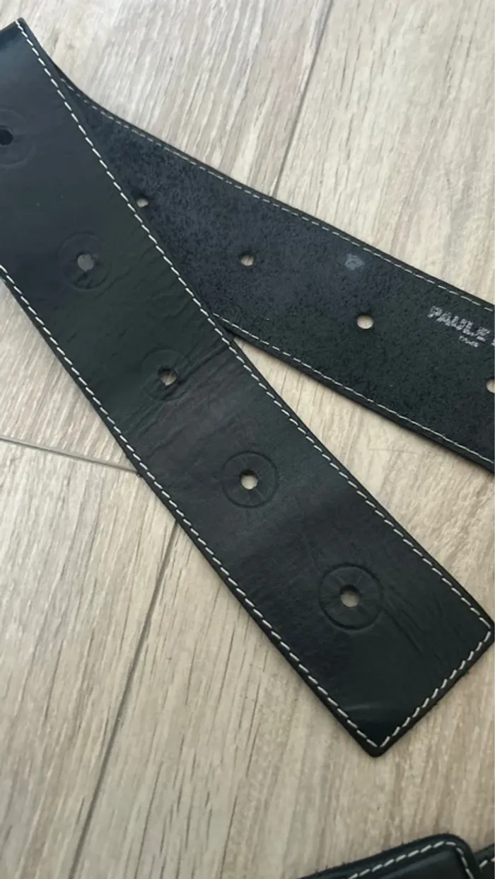 Ceinture Paule Ka en cuir de vachette – Taille 75 - photo numéro 4