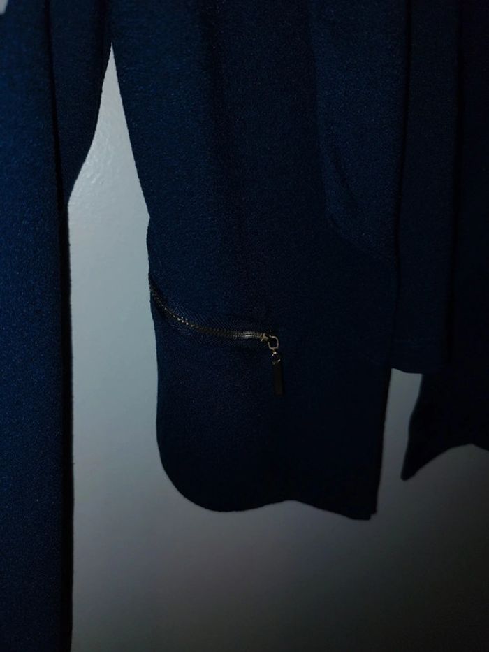 Gilet bleu - photo numéro 2