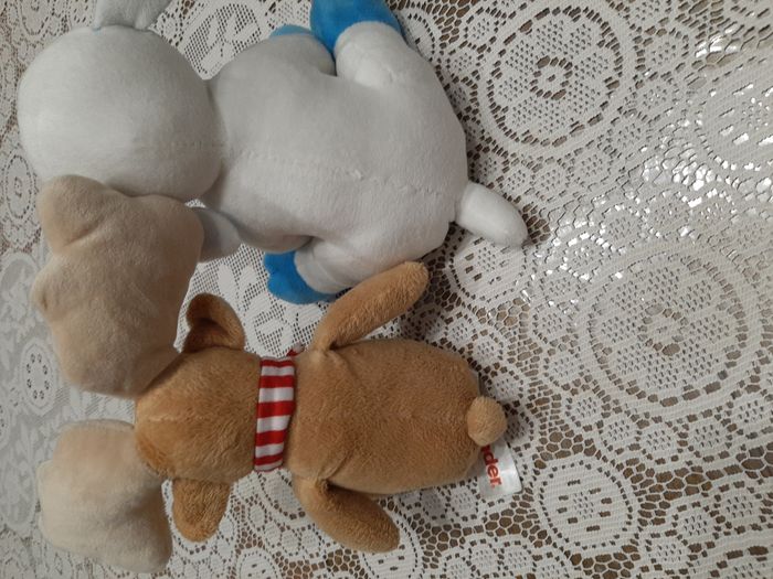 2 peluches : élan et mouton - photo numéro 2