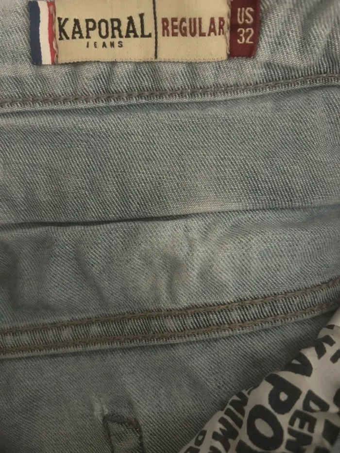 Short en jeans kaporal taille 32 - photo numéro 3