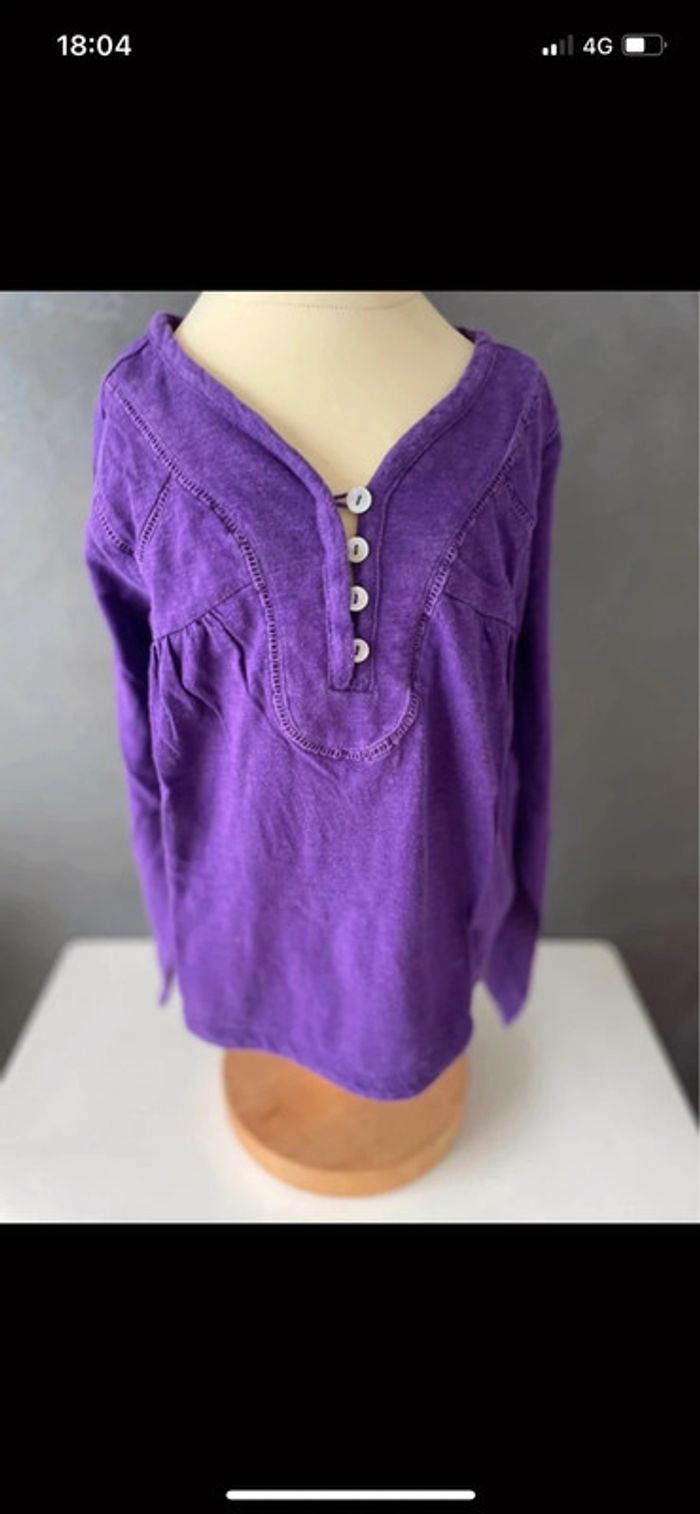 Sweat-shirt violet