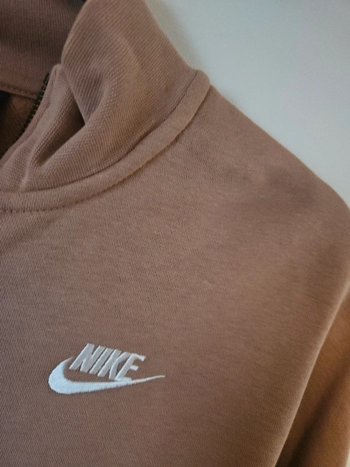 Sweat court à demi-zip pour femme * Nike/ taille S* - photo numéro 5