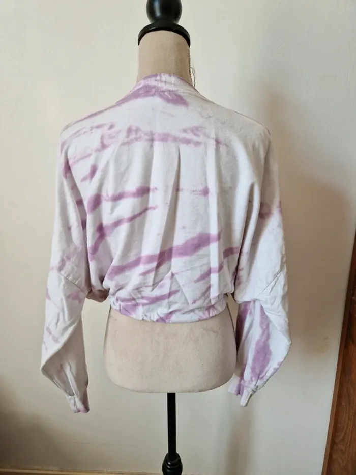 Pull dragon crop top tie dye - photo numéro 2