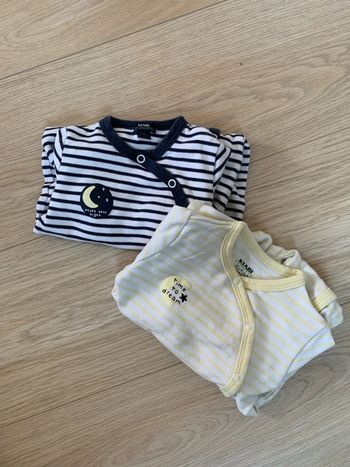Lot deux pyjamas - Taille 6 mois