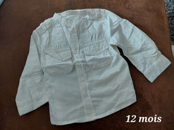Chemise 12 mois