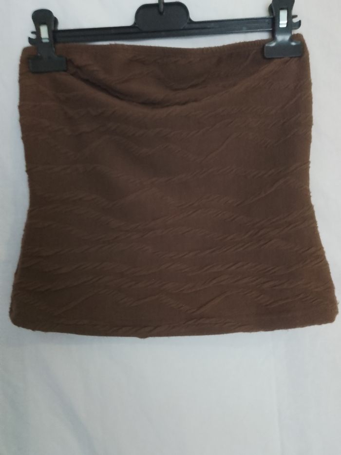 Haut bustier marron Shein - photo numéro 2