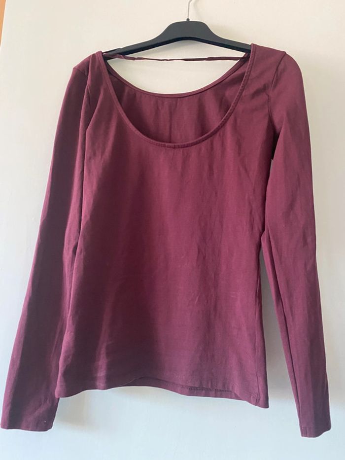 Pull fin / t-shirt manches longues Flame Taille S - photo numéro 2