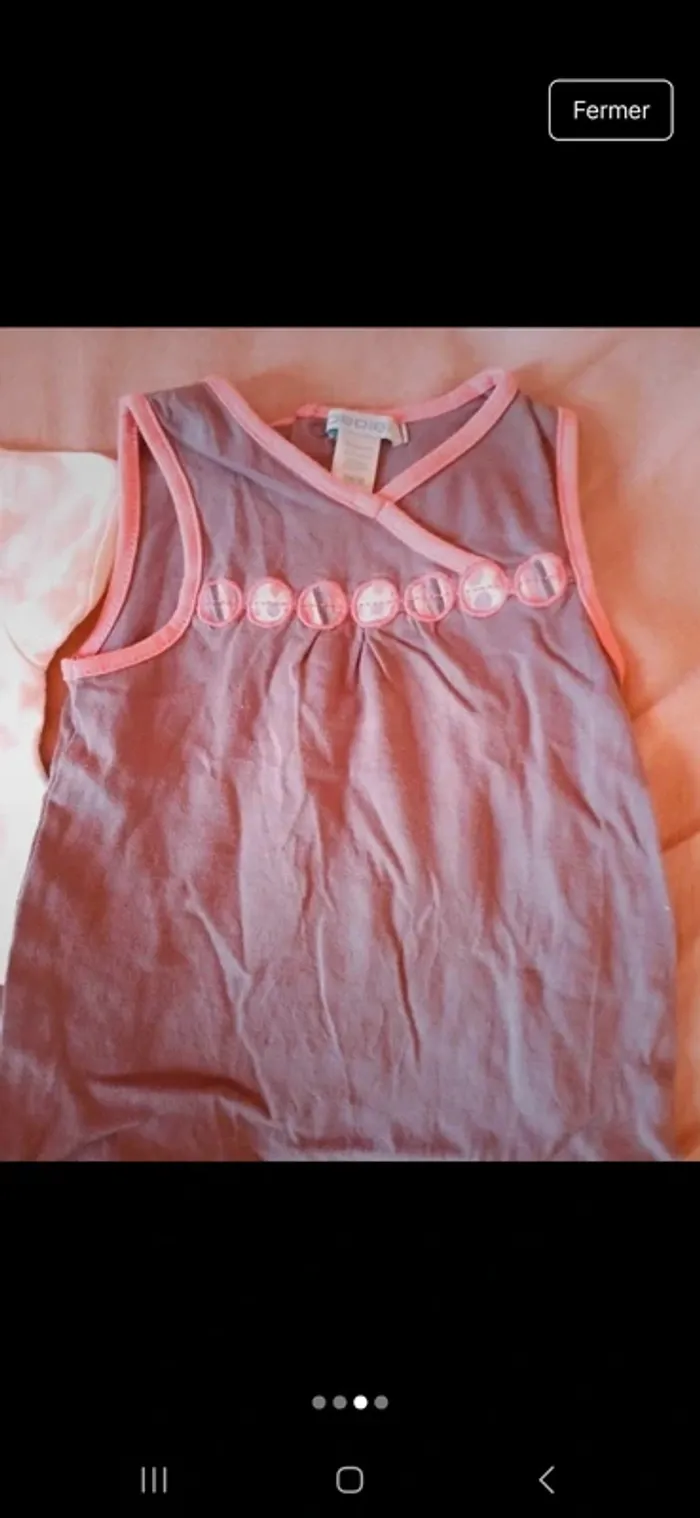 Ensembles été  bebe fille taille 6 mois - photo numéro 3