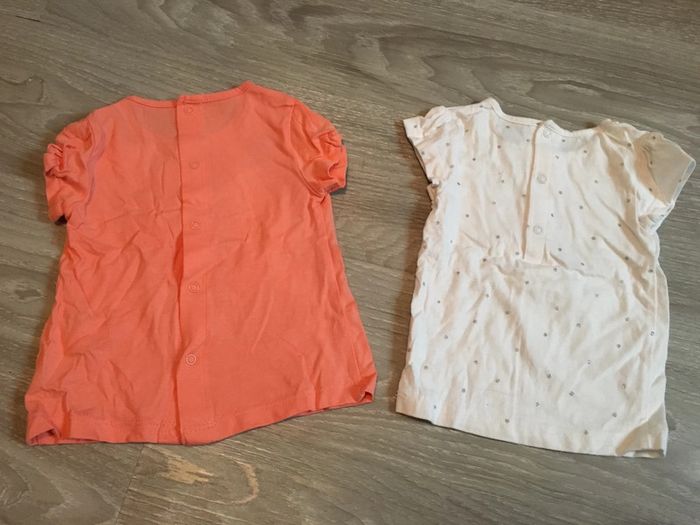 Lot 2 Tee shirt mc - photo numéro 2