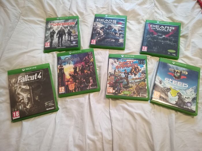 Lot de jeux Xbox one - photo numéro 1