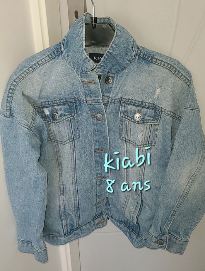 Veste en jean kiabi 8 ans fille