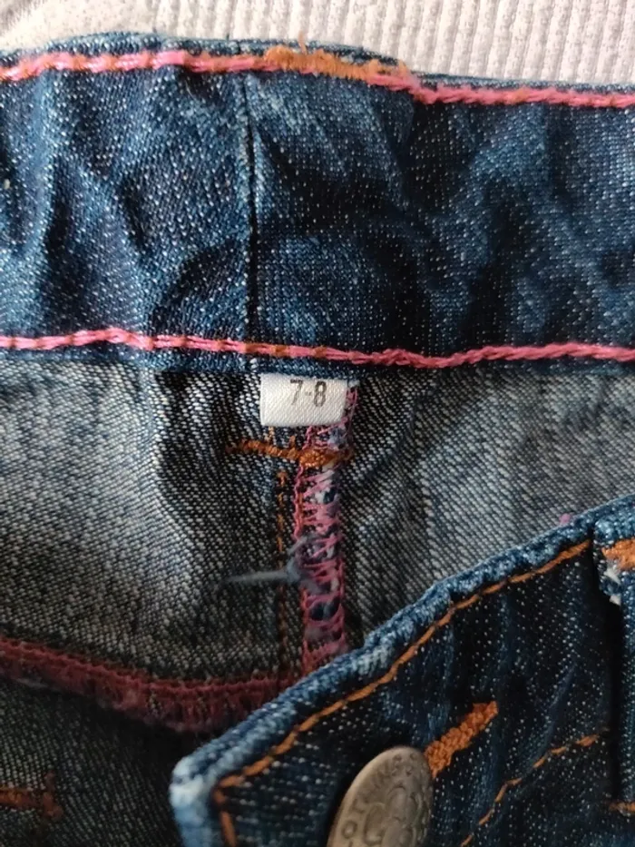 Lot jeans 7/8 ans - photo numéro 16